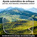 GAFAS MULTIFOCALES INTELIGENTES CON ZOOM AUTOMÁTICO, PROTECIÓN DE LUZ AZUL Y EFECTO FOTOCROMÁTICO